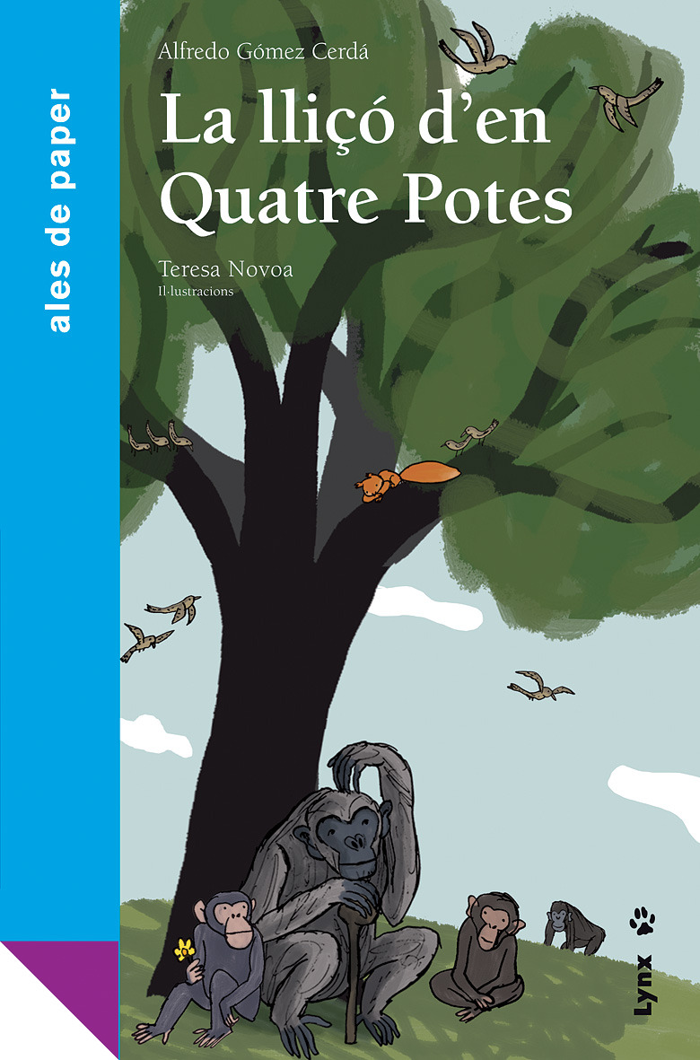 Imatge de la portada del llibre La lliçó d'en Quatre Potes